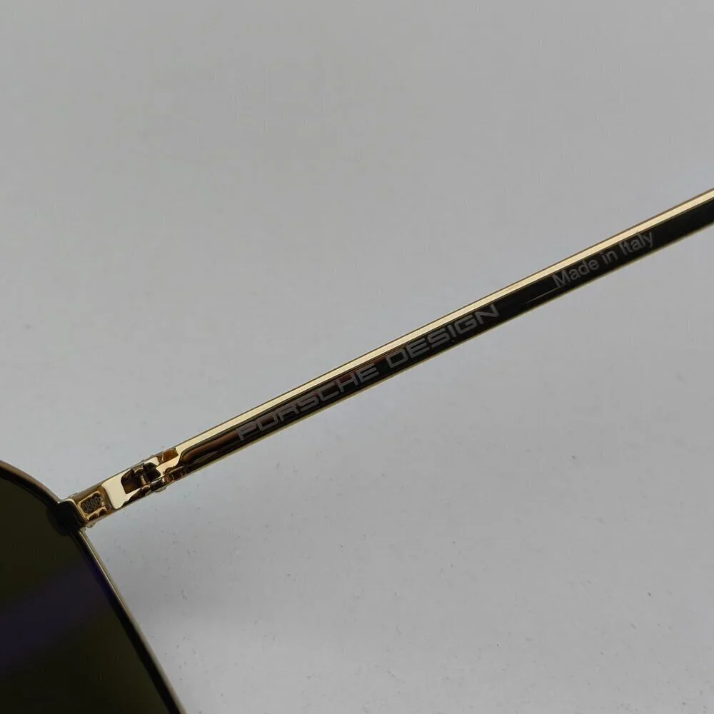 🕶️Made in Italy! Porsche Design P8970 Polarized Sunglasses 61/17 150 /EUM106🕶️